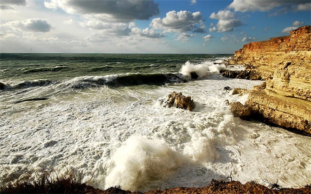 Image - The Black Sea coast near Sevastopil.
